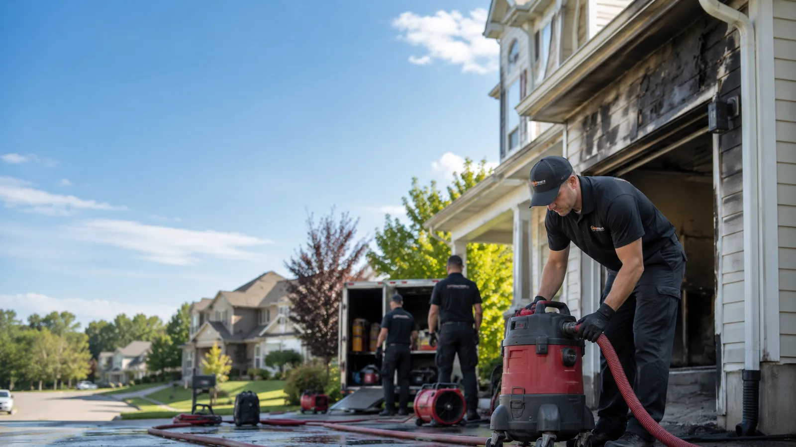 Fire And Smoke Damage Restoration in May, OK near me